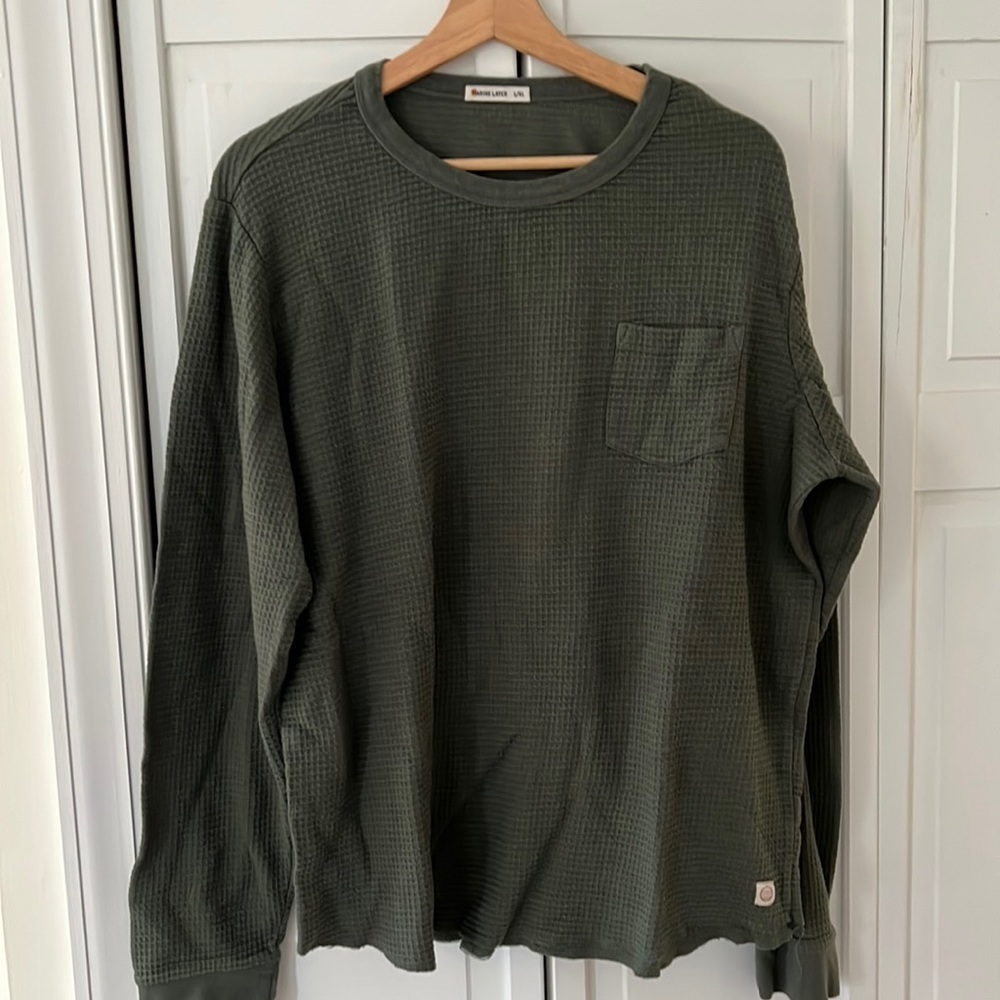 Marine Later Waffle Crew Larger